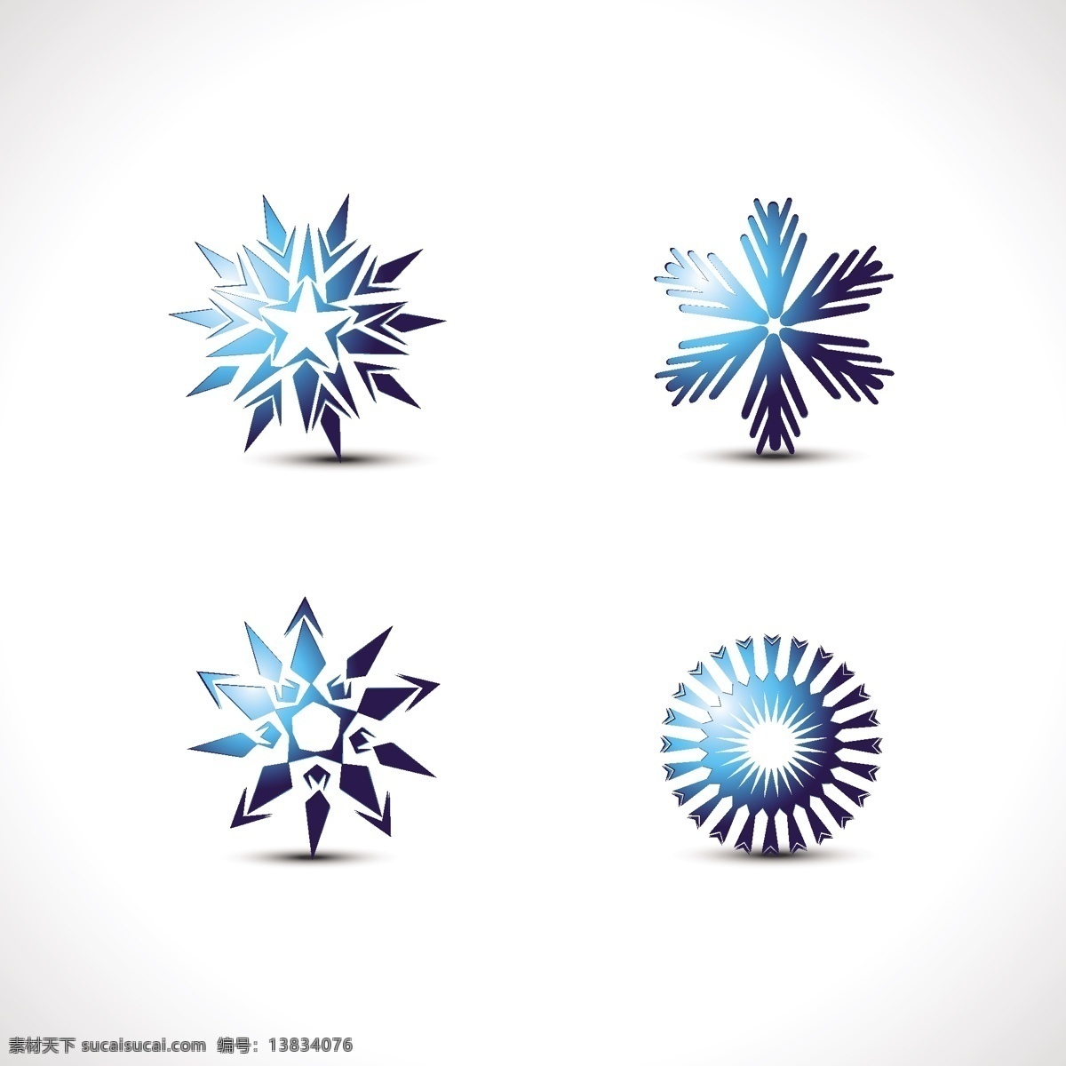snowflakes snow 矢量 矢量图 花纹花边