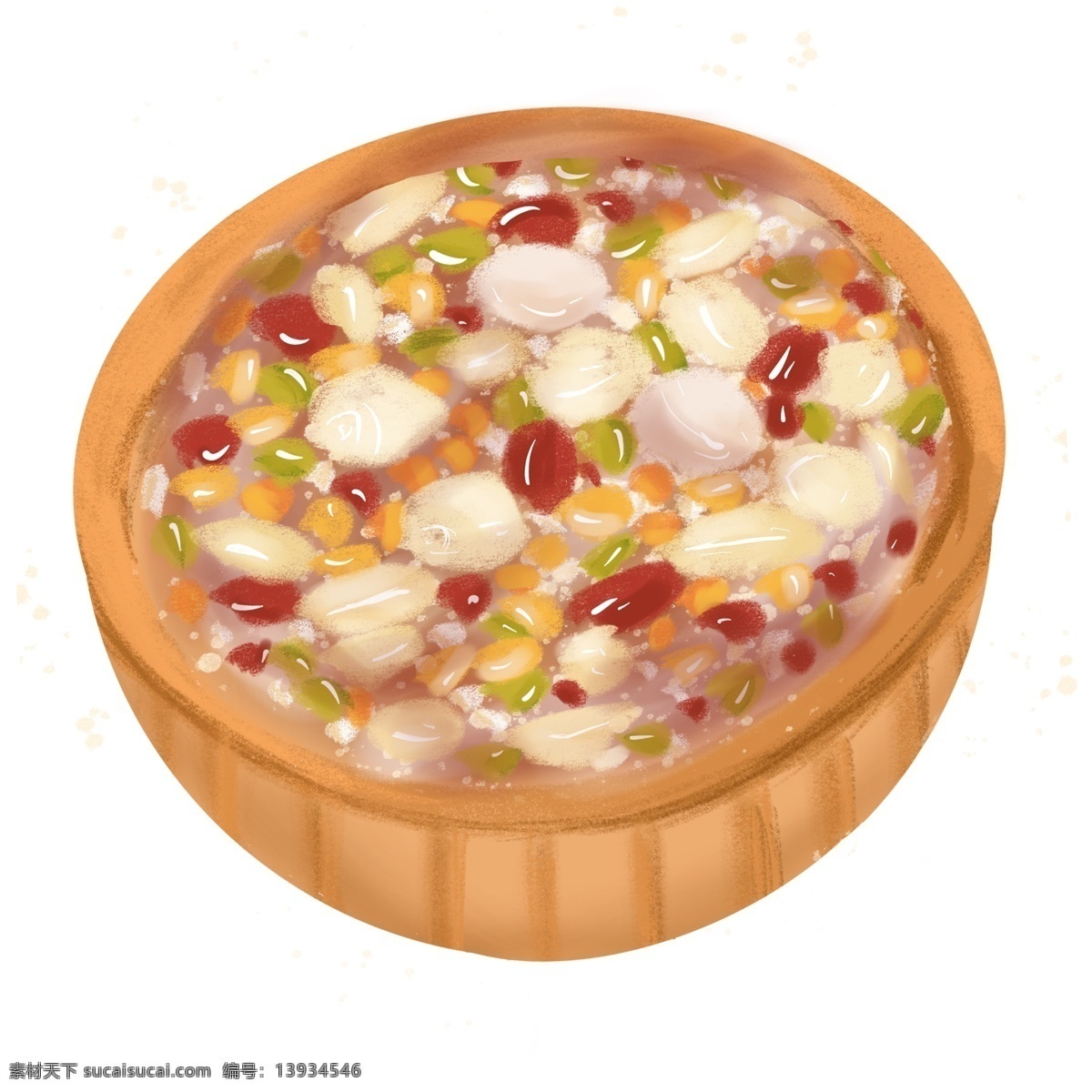 唯美 美食 腊八粥 免 抠 元素 png元素 免抠元素 装饰素材 透明素材