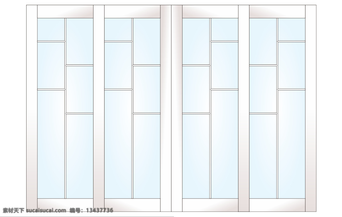 简约 铝合金 红木 推拉门 移门 玻璃门 coreldraw
