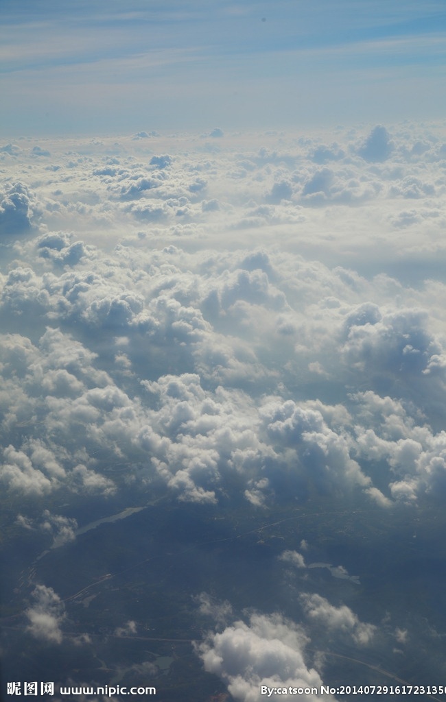 云层景观 云 天空 蓝天 云海 浮云 青空 自然风景 自然景观