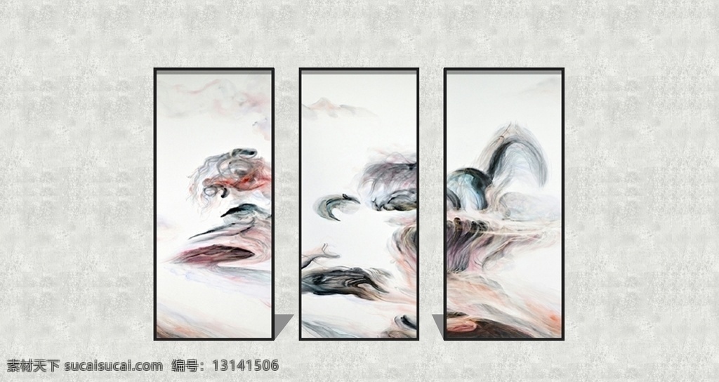 新中式装饰画 装饰画 挂画 画框 意境画 国画 山水画 意境山水画 新中式风格 新中式 效果图 室内设计 草图大师模型 草图大师 环境设计 skp