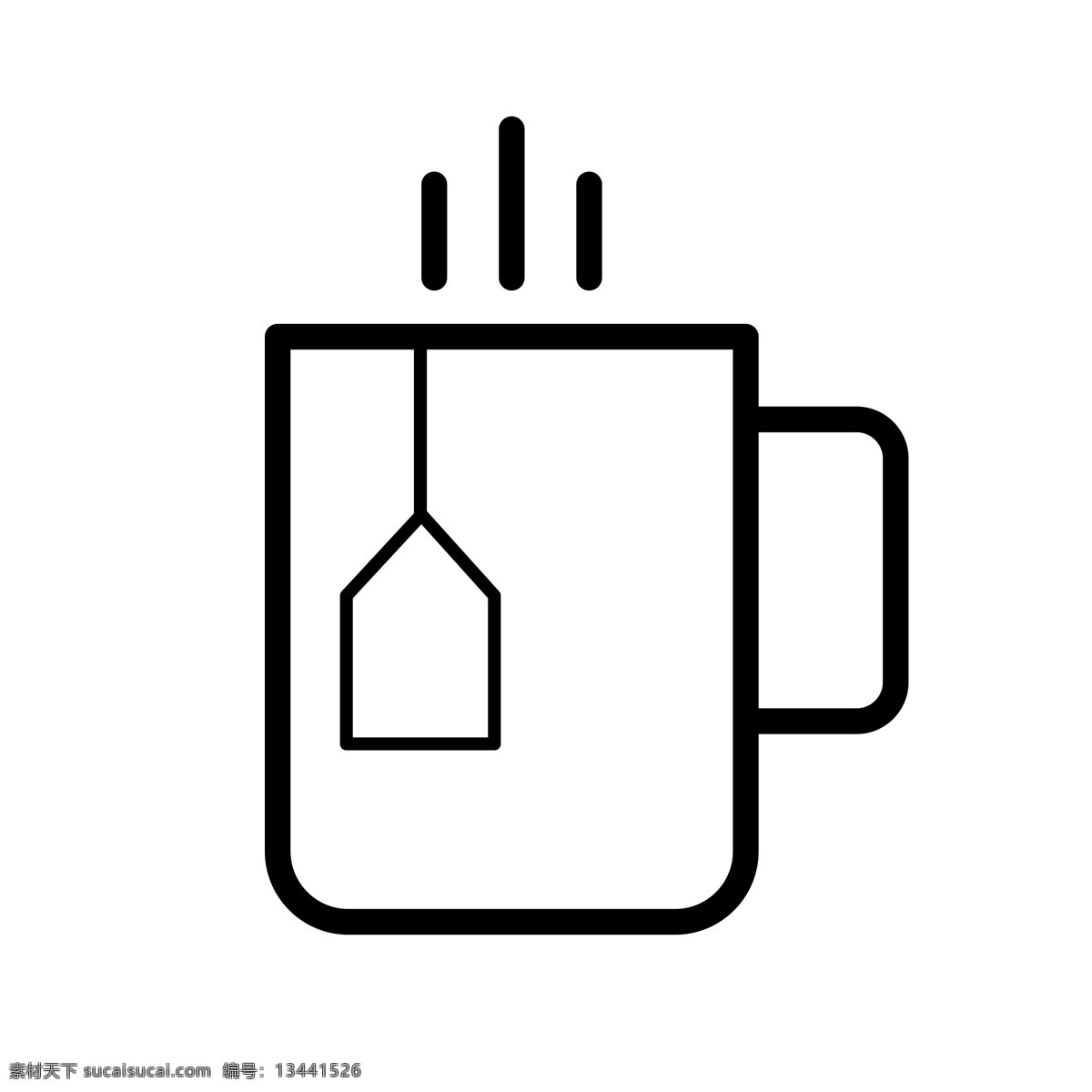 扁平化热饮 茶 茶杯 小杯子 扁平化ui ui图标 手机图标 界面ui 网页ui h5图标