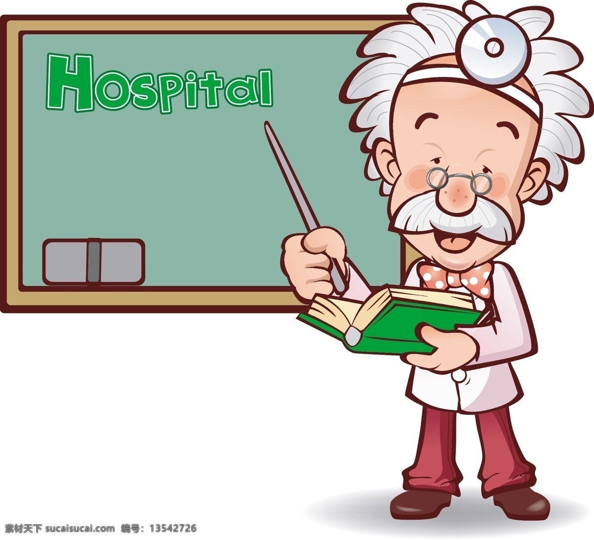 医生 医院 卡通动画 动漫 插画 动漫动画 动漫人物 和谐 卡通 上课 十字标志 医护人员 友善 授课 可爱