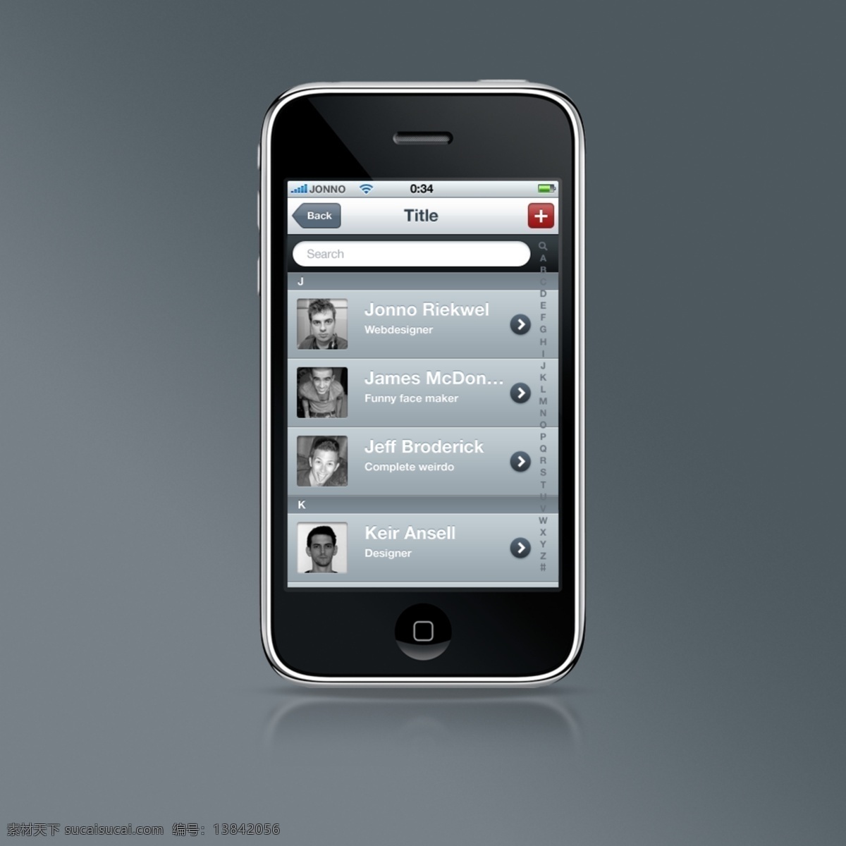 阿凡 达 清洁 iphone 联系人 名单 gui web 阿凡达 创意 高分辨率 接口 列表 免费 时尚的 现代的 原始的 质量 新鲜的 设计新的 hd 元素 用户界面 ui元素 详细的 接触 联系人列表 的名字 矢量图