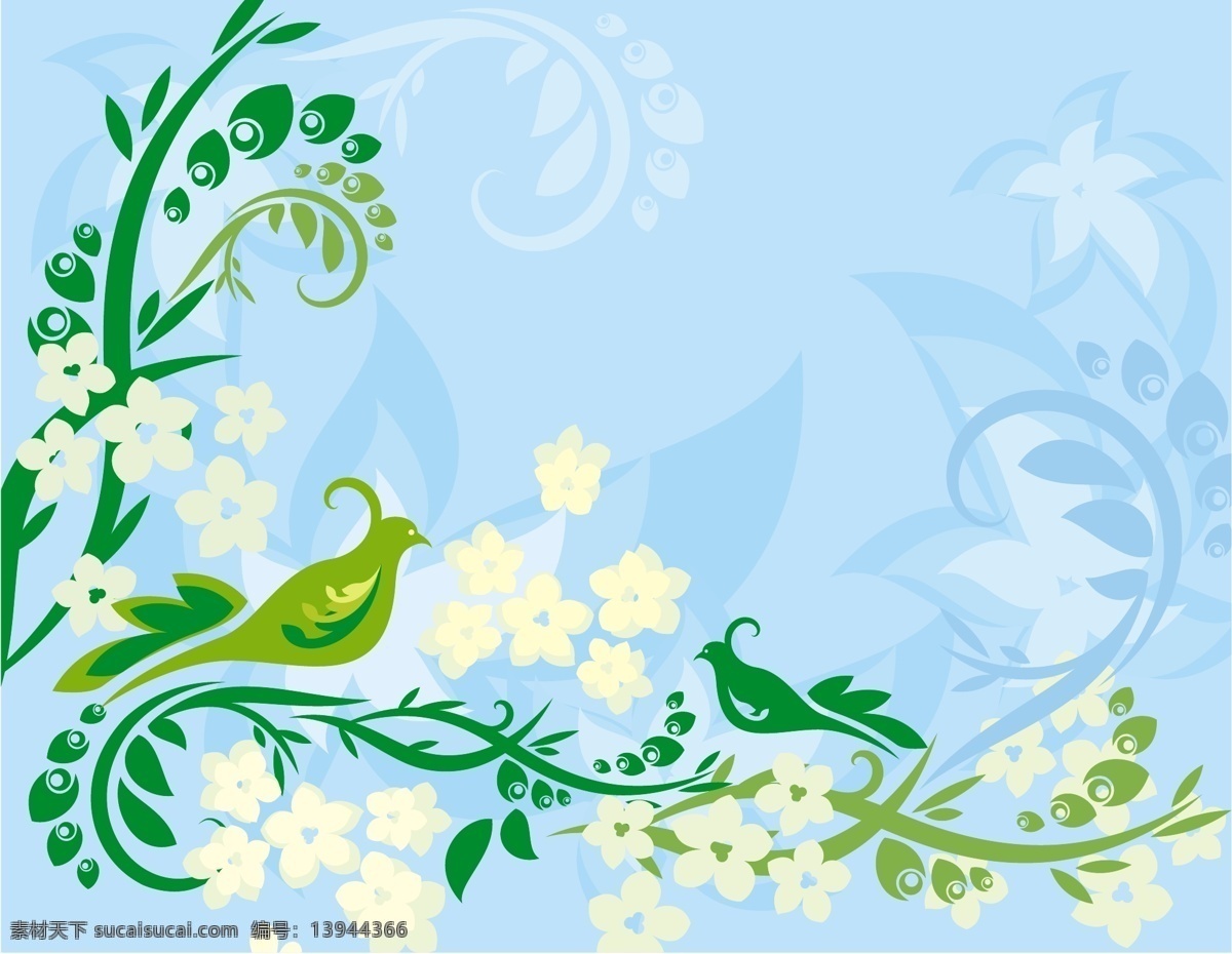 矢量背景 抽象花纹 花纹 广告背景 背景 矢量花纹 卡通 欧美花纹 花纹背景 卡通花纹 矢量 鸟儿 元素