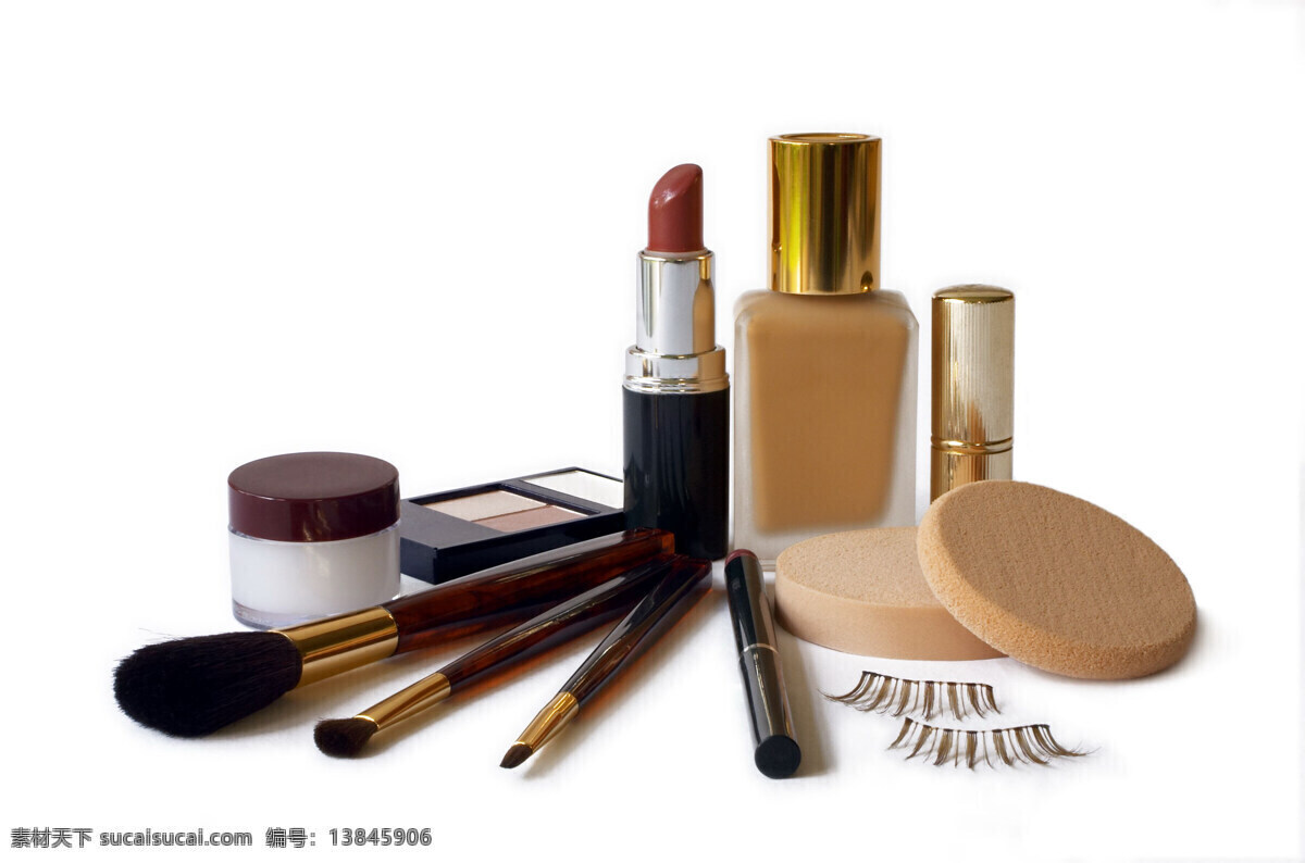 化妆用品 高清 化妆 化妆品 美容 生活 背景图片
