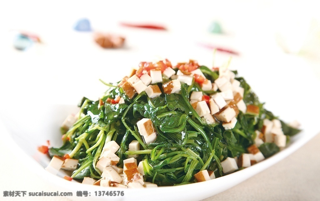 香干马兰头 美食 传统美食 餐饮美食 高清菜谱用图