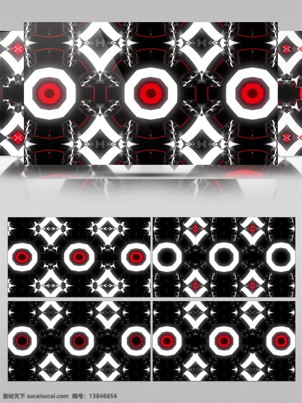 黑白 光圆 动态 视频 3d视频素材 白色光圈 高清视频素材 黑色背景 特效视频素材 猩红 眼睛