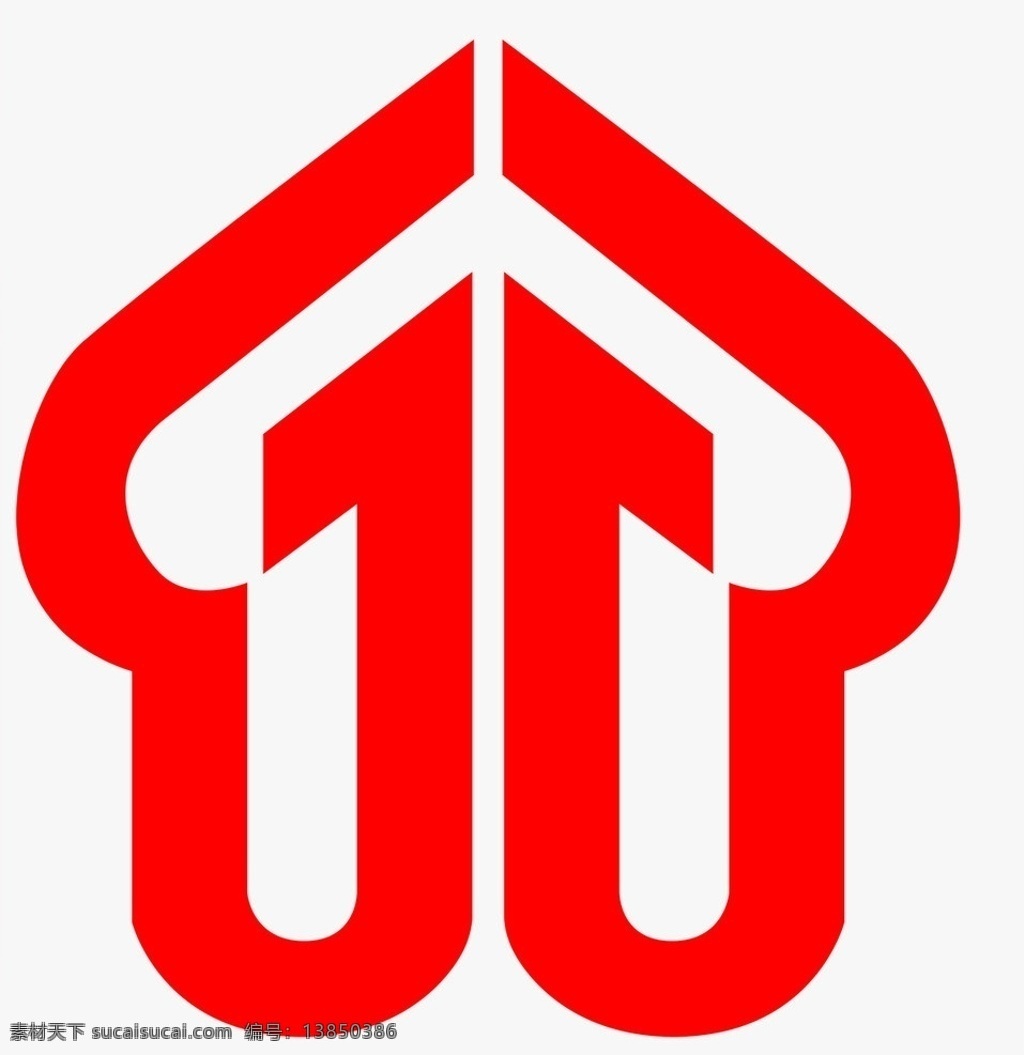农垦 就业 服务中心 哈尔滨 标志 就业中心 红色标志 标志设计 广告设计模板 源文件 tiff