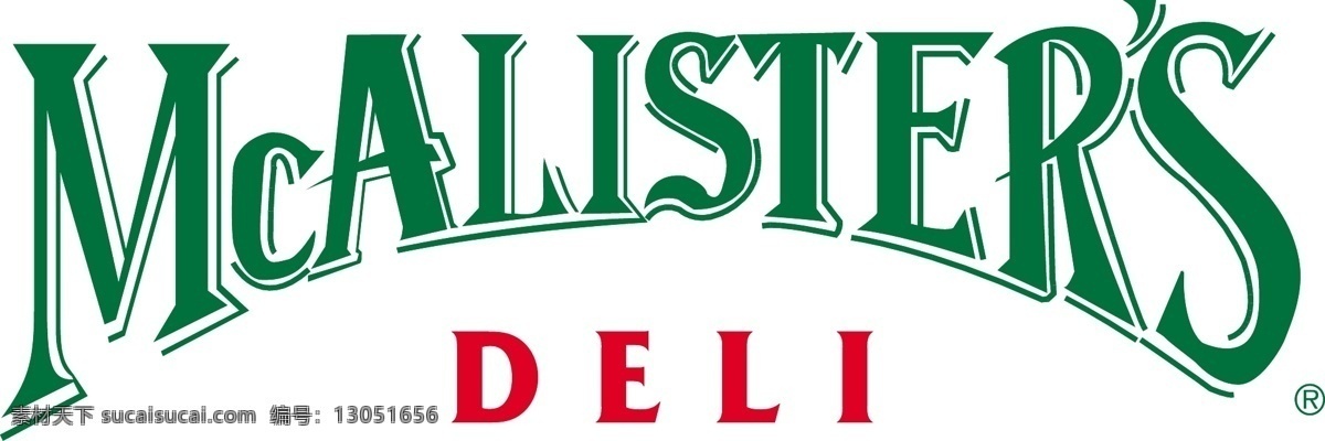 麦卡利斯特 熟 食店 免费 标志 标识 psd源文件 logo设计