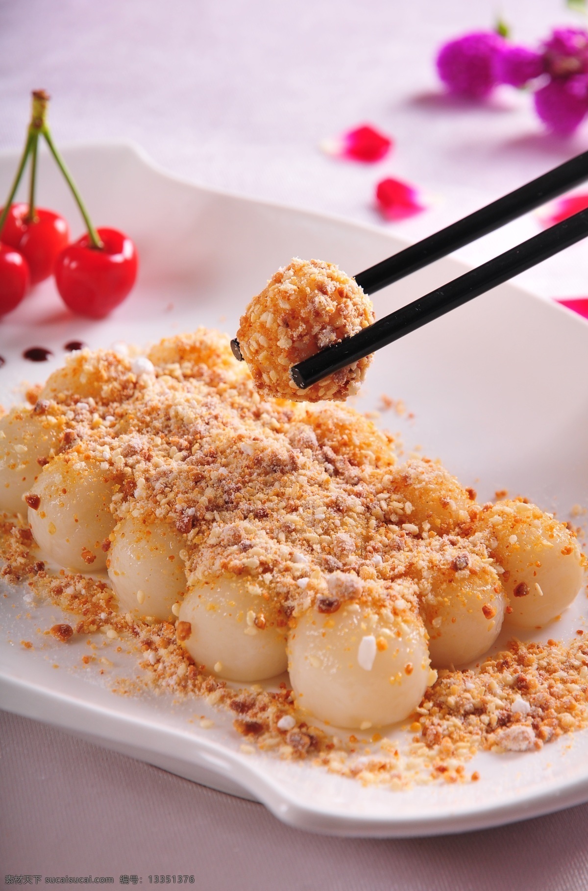 糖不甩 樱桃 玫瑰 极品 高清 菜品 传统美食 餐饮美食