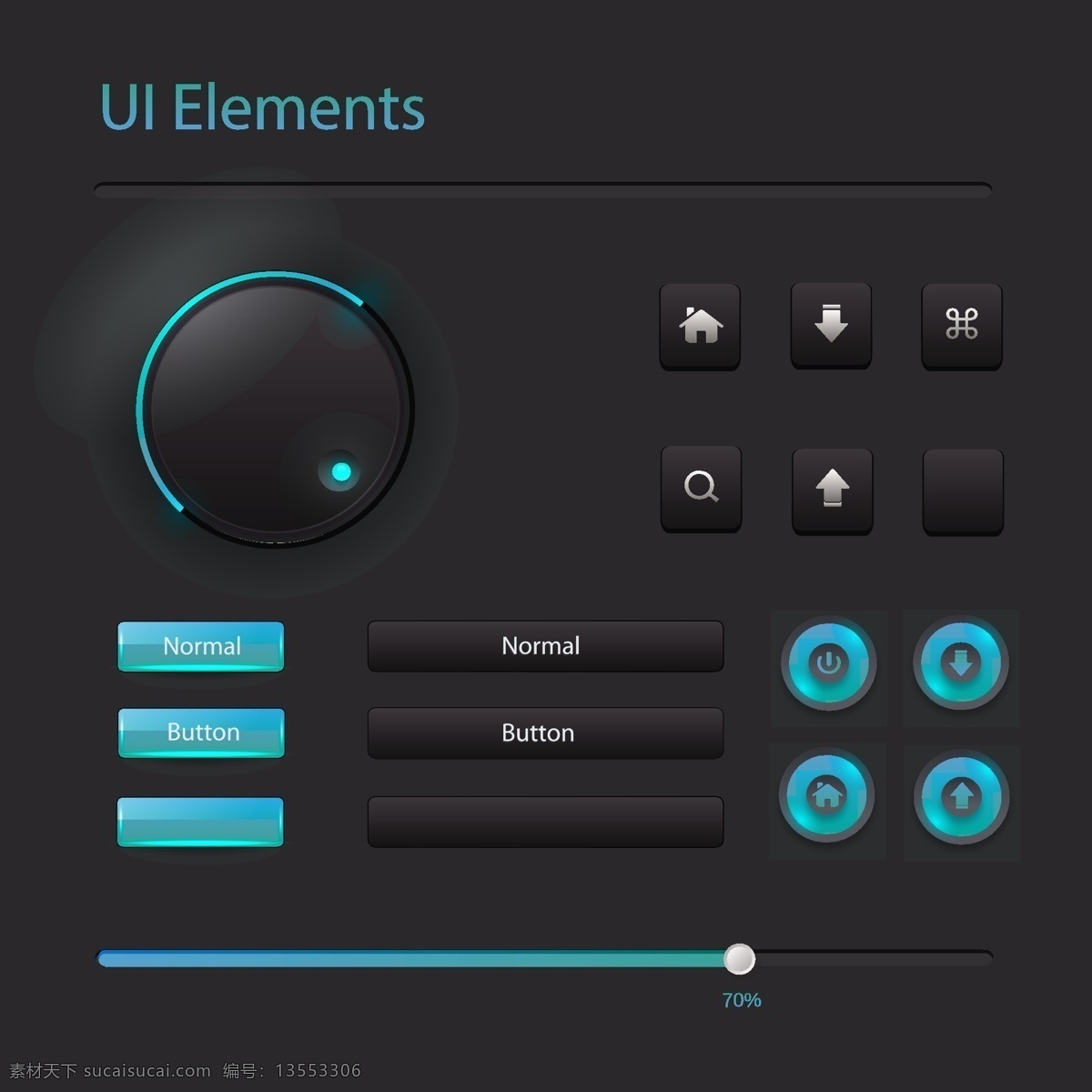 ui 播放器 卡通 矢量 矢量素材 设计素材 背景素材