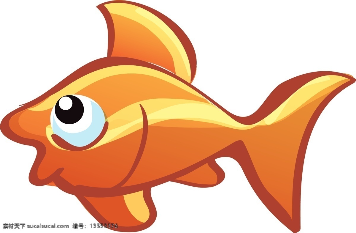 卡通 海鱼 矢量图 卡通素材 矢量素材 鱼