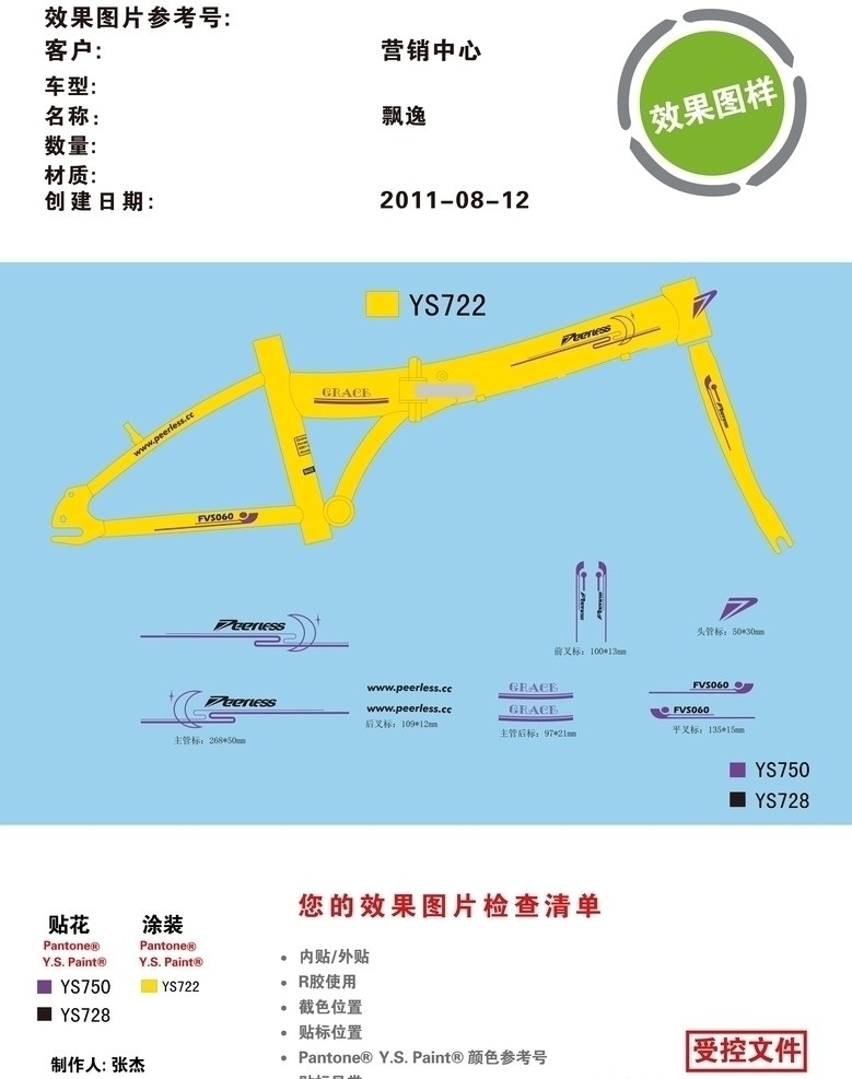 比尔 莱斯 贴花 自行车 张杰 其他设计 矢量 pdf