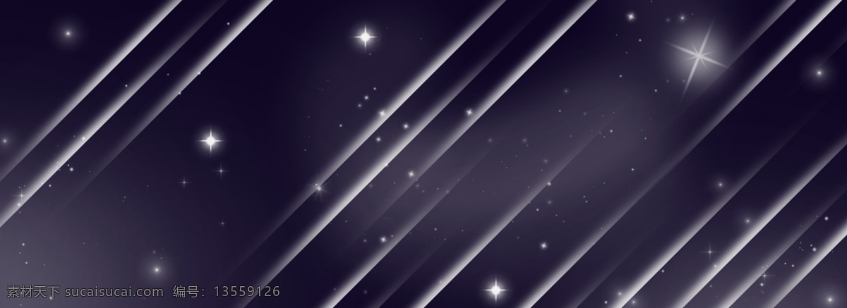 夜色 梦幻 星空 闪光 背景 紫 光影