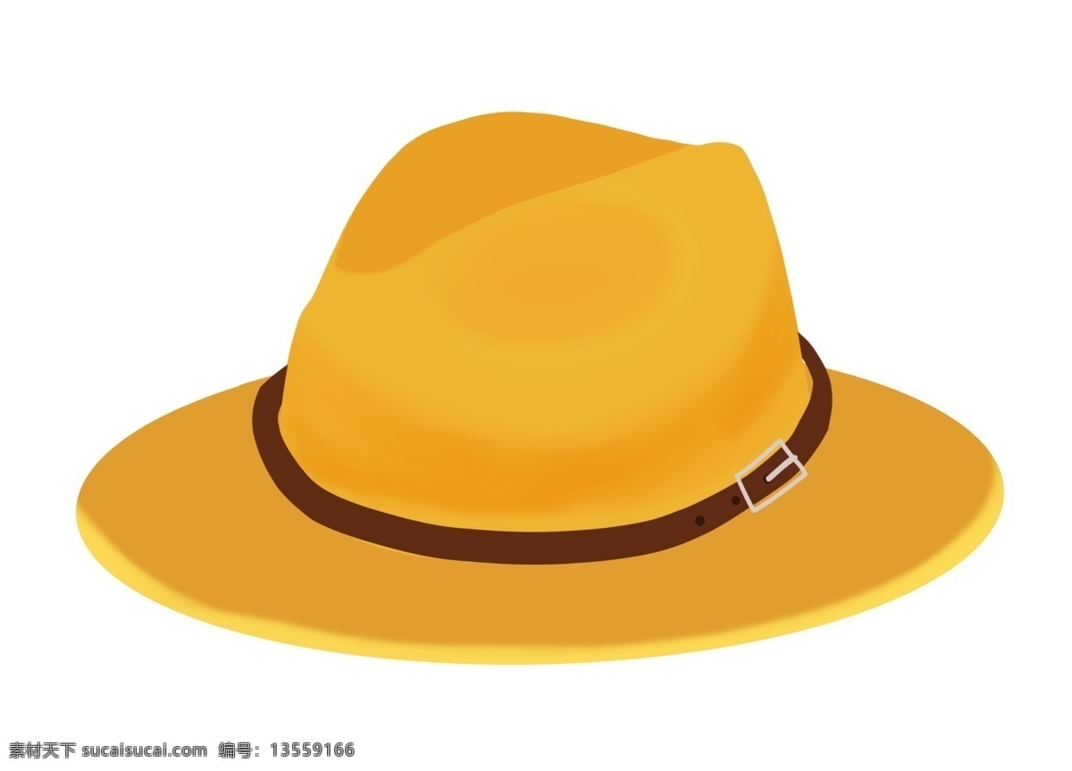 黄色男士帽子 礼帽 帽子 男士用品