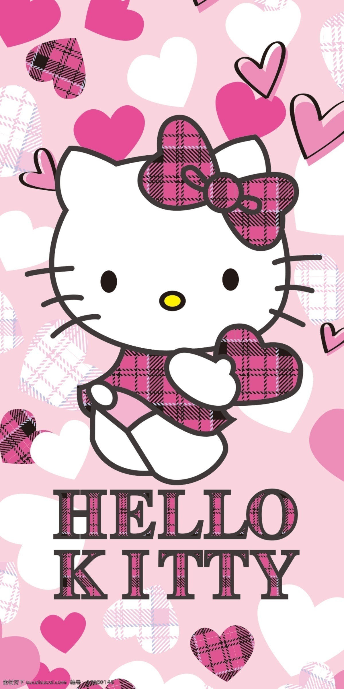 凯蒂猫 hello kitty 手机壳 分层 二小图库 ps 源文件 高清图案 卡通 动漫动画 动漫人物