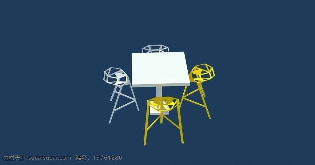 个性 休闲 椅子 3d 模型 3d模型 三维 时尚 咖啡吧椅 3d设计 max