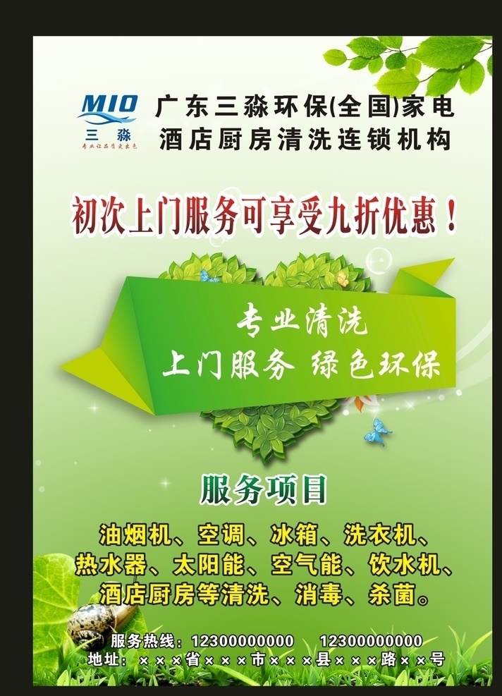 绿色 环保 宣传 海报 节能环保 森林城市 绿叶 生态 环保宣传 源文件 可编辑内容