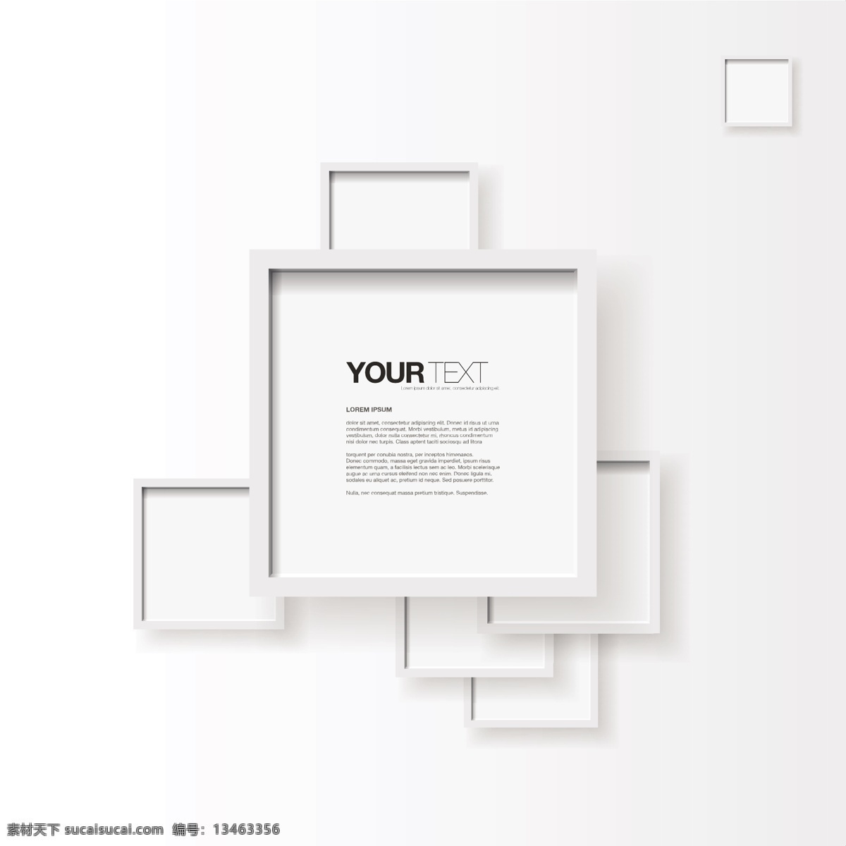 简洁 相框 矢量 边角 边框 矢量素材 y大宝 矢量图 其他矢量图