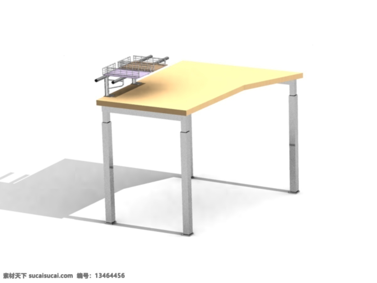 办公桌 桌子 模型 桌椅沙发 3d模型素材 家具模型