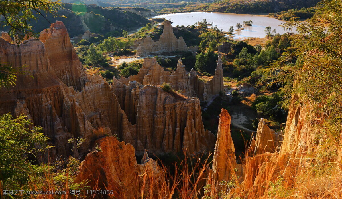 云南 元谋 土 林 风景