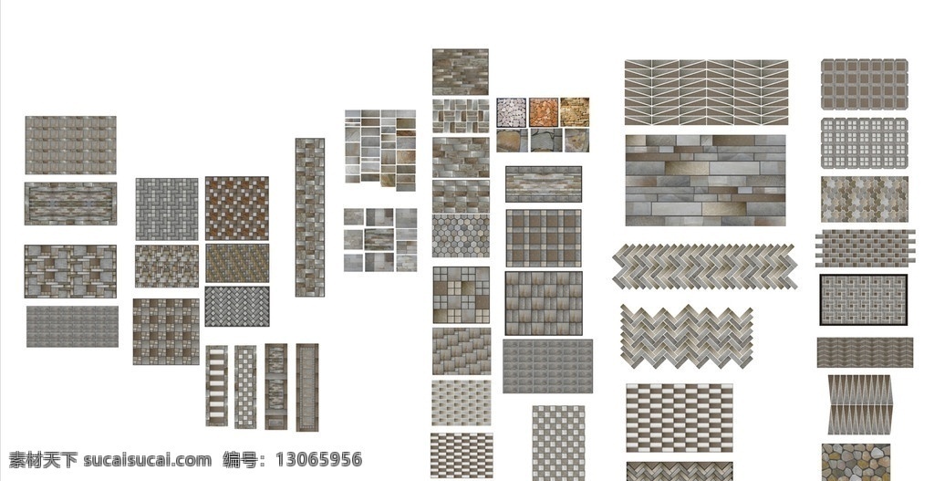 建筑 外观 石材 拼花 别墅墙砖拼花 石材拼花 石材拼图 石材拼法 地砖 墙砖 户外 室内 广告 矢量