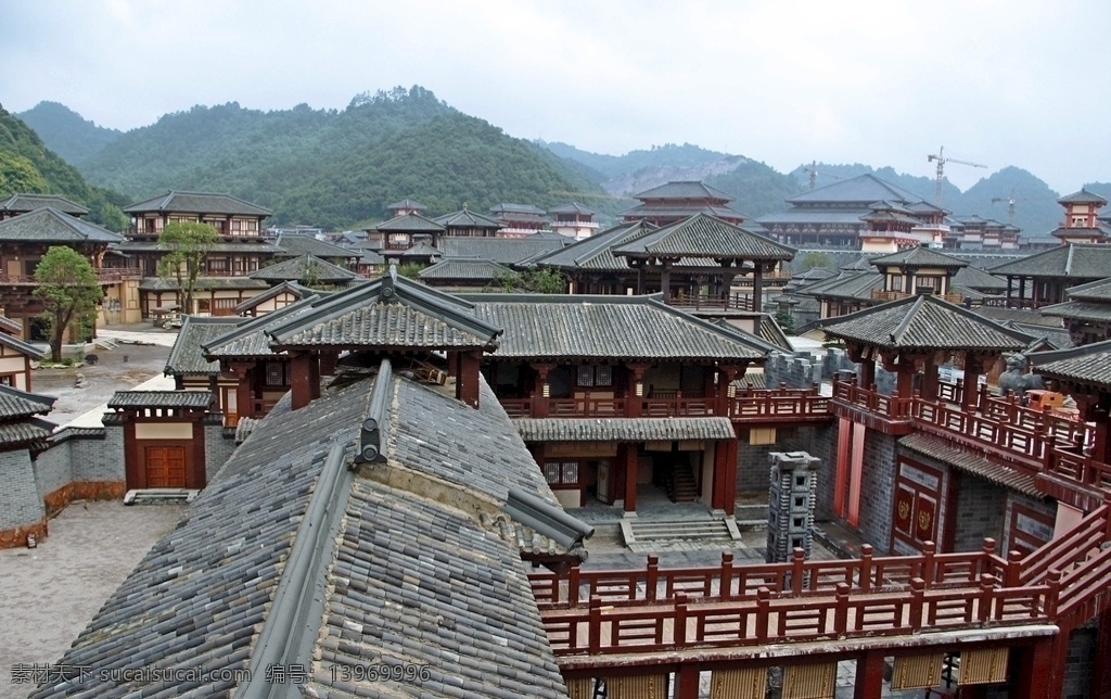 都匀影视基地 都匀 汉唐 仿古 建筑 影视基地 旅游摄影 国内旅游