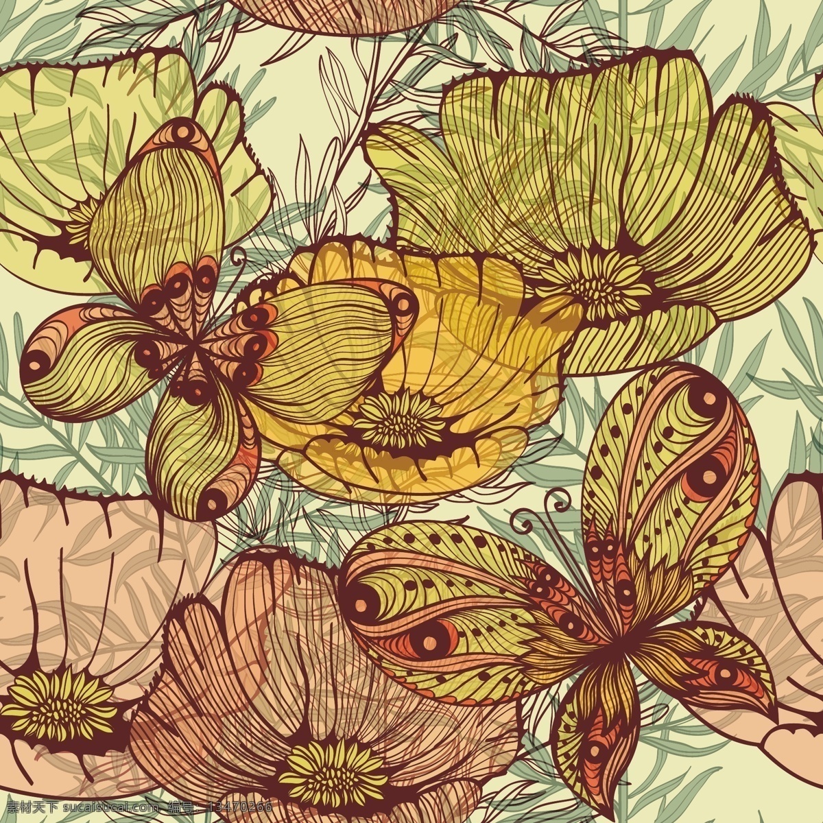 手绘花卉 手绘花朵 手绘鲜花 鲜花背景 花卉插画 布纹 鲜花花纹 鲜花花朵 花卉花纹 花纹 花纹图案 花朵图案 背景花纹 花卉 鲜花 花朵 花瓣 植物 绿植 鲜花图案 手绘 漫画 彩绘 水彩画 卡通 动漫风格 梦幻世界 幻想世界 图案设计2 底纹边框 背景底纹