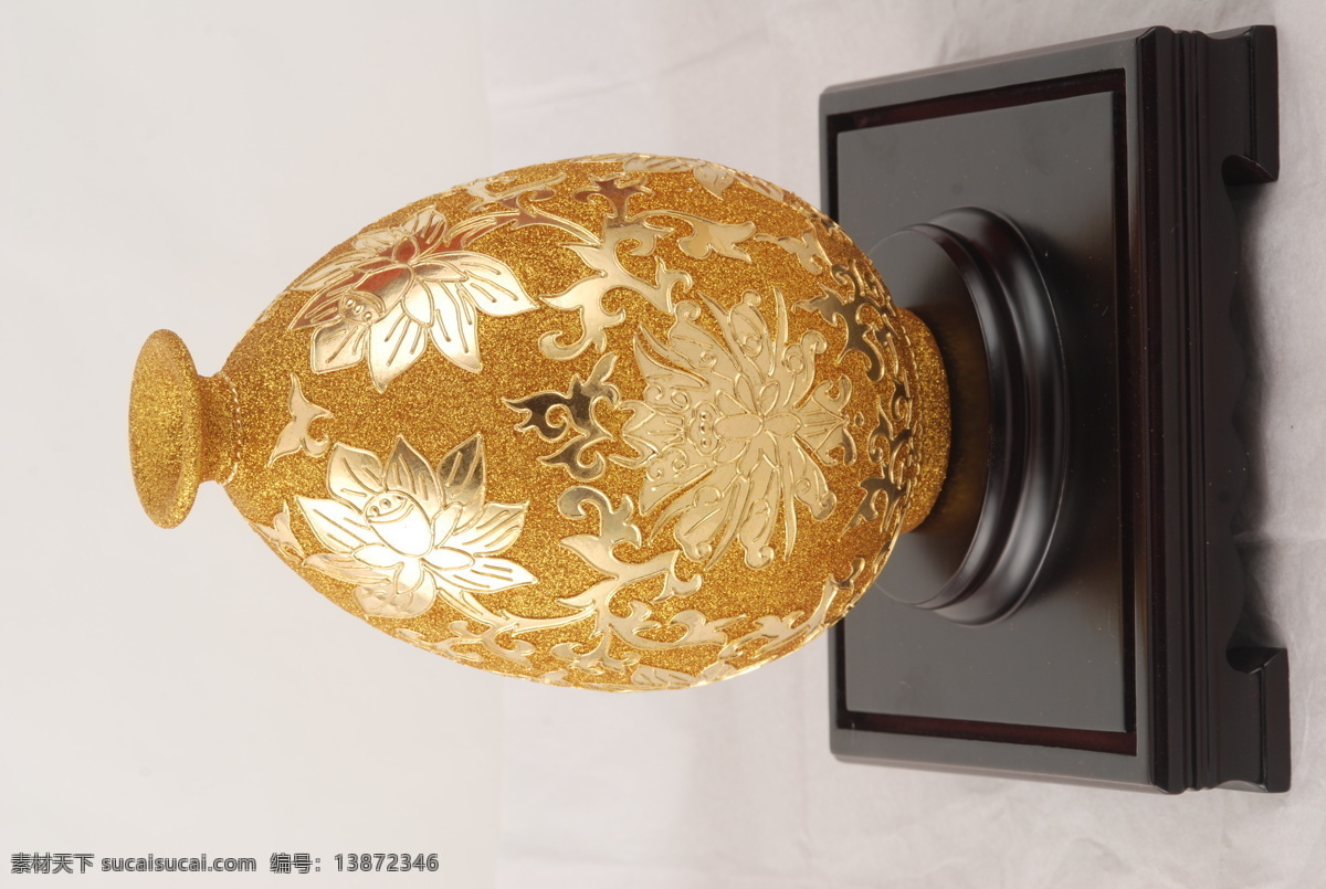 荷花苹果瓶 工艺品 漆线雕 传统 文化艺术 传统文化 摄影图库