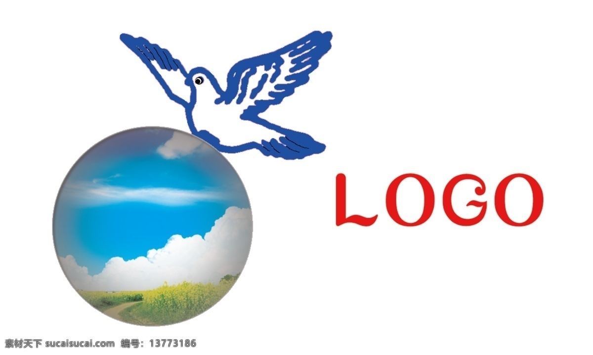 logo logo设计 环保 保护 世界 和平 psd源文件