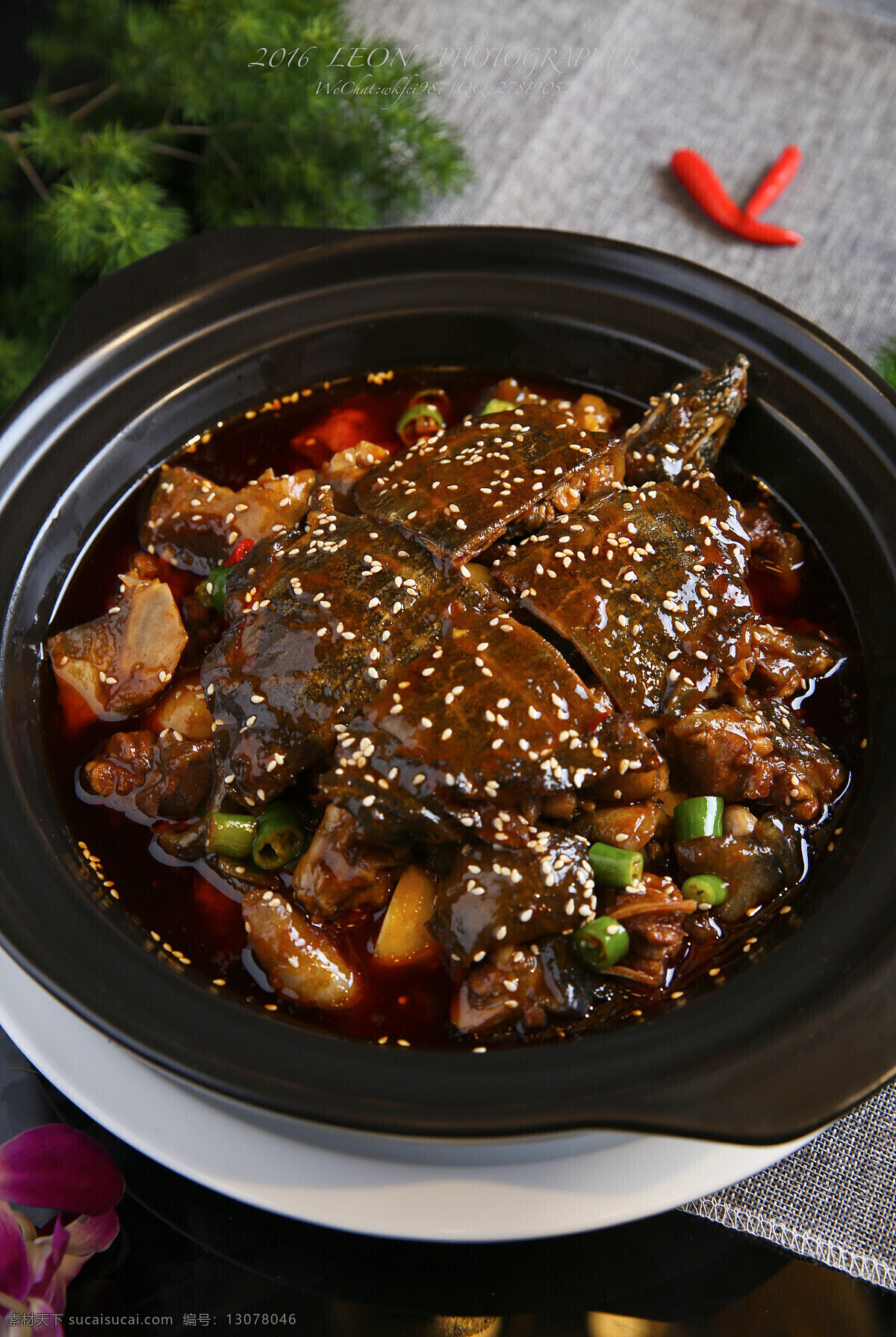 传统红烧甲鱼 传统 菜品 美味 红烧 甲鱼 河鲜 餐饮美食 传统美食