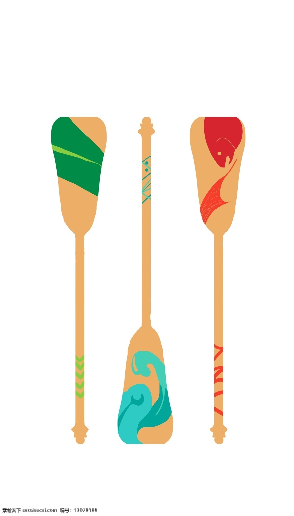 漂亮 端午 木桨 插图 划船 赛龙舟 漂亮的木桨 端午木桨 端午节 木质 端午节赛龙舟