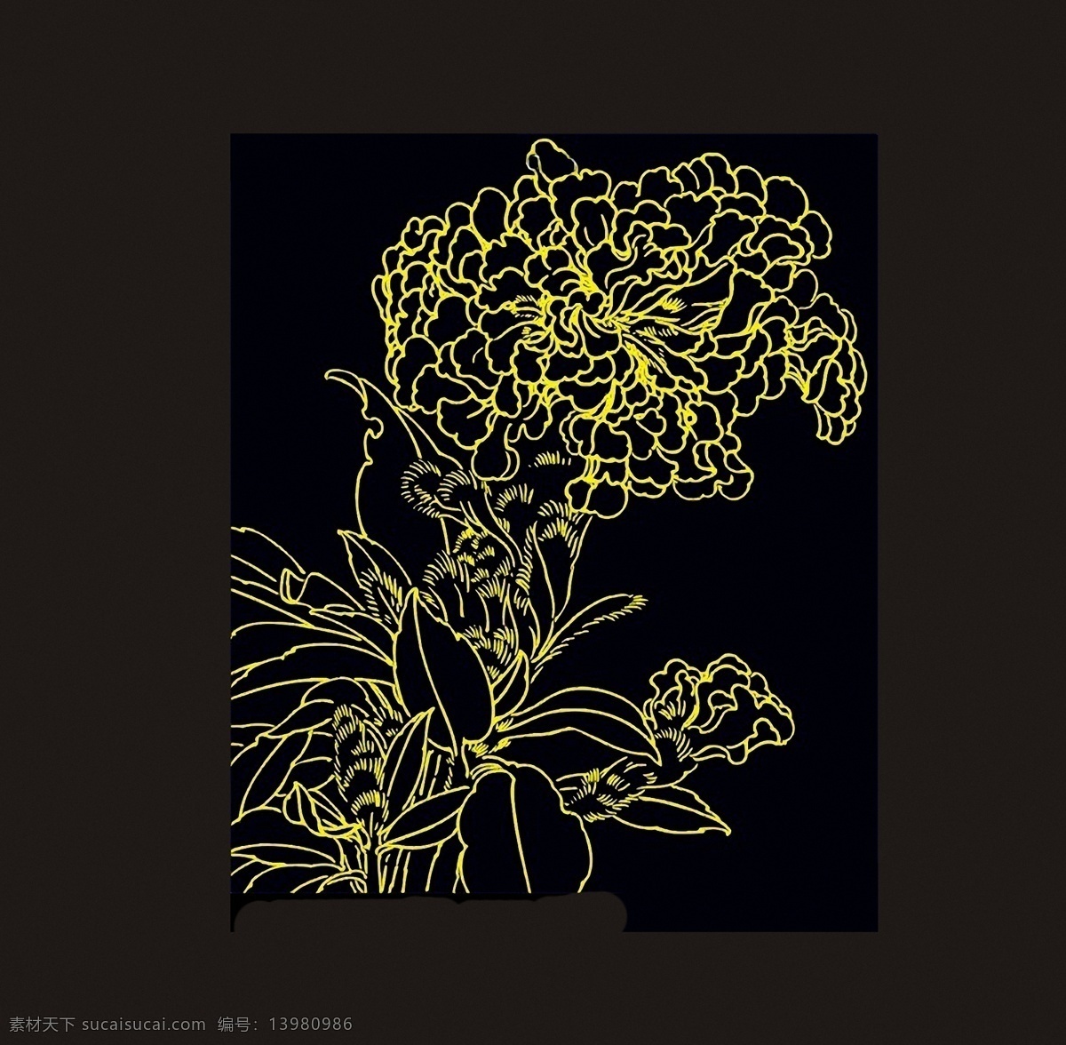 位图免费下载 服装图案 花朵 牡丹 位图 写意花卉 植物图案 面料图库 服装设计 图案花型