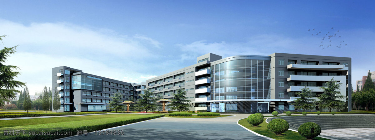 高新技术 产业园 科技园 创意园 工厂 大楼 建筑设计创新 环境设计 建筑设计