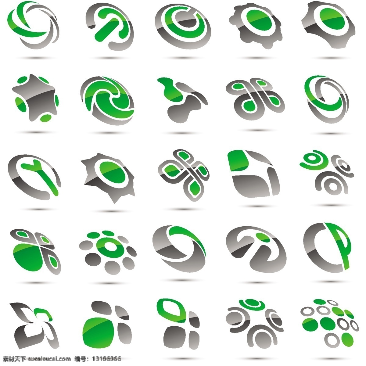 环保 logo 创意 logo图形 标志设计 商标设计 企业logo 公司logo 标志图标 矢量素材 白色