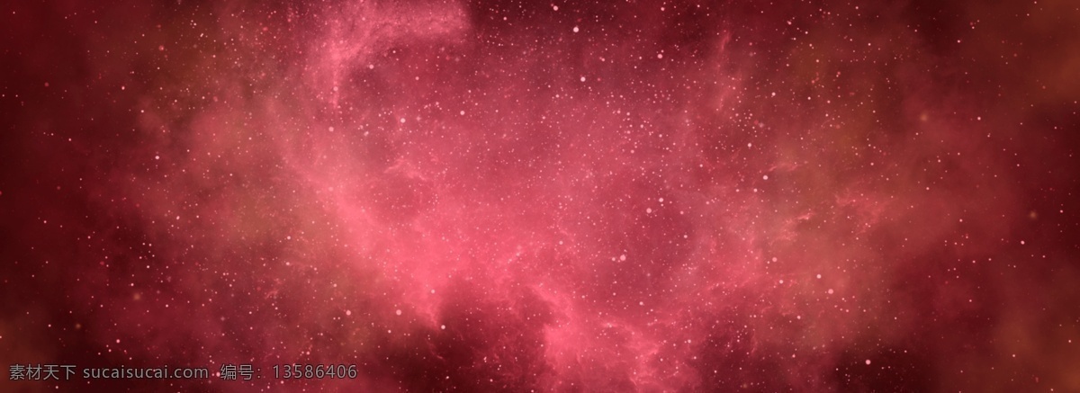 简洁 红色 星空 背景 红色星空 夜空 天空 红色背景 配图 大气 银河系 星星 质感