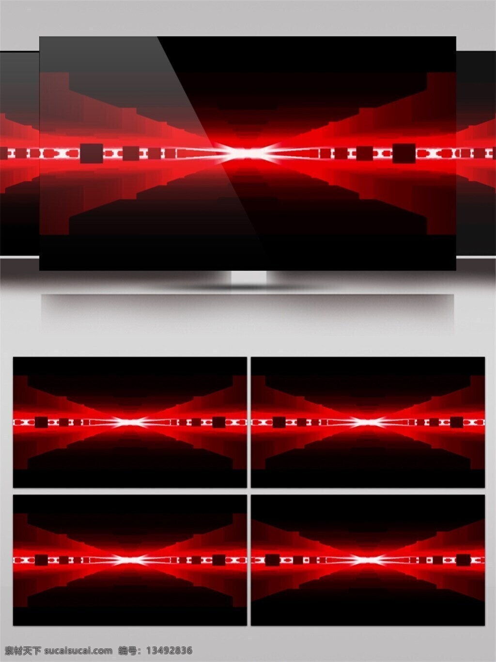 红色 震撼 科技 感 高清 视频 红色条纹 科技感 渐变 视频素材 动态视频素材