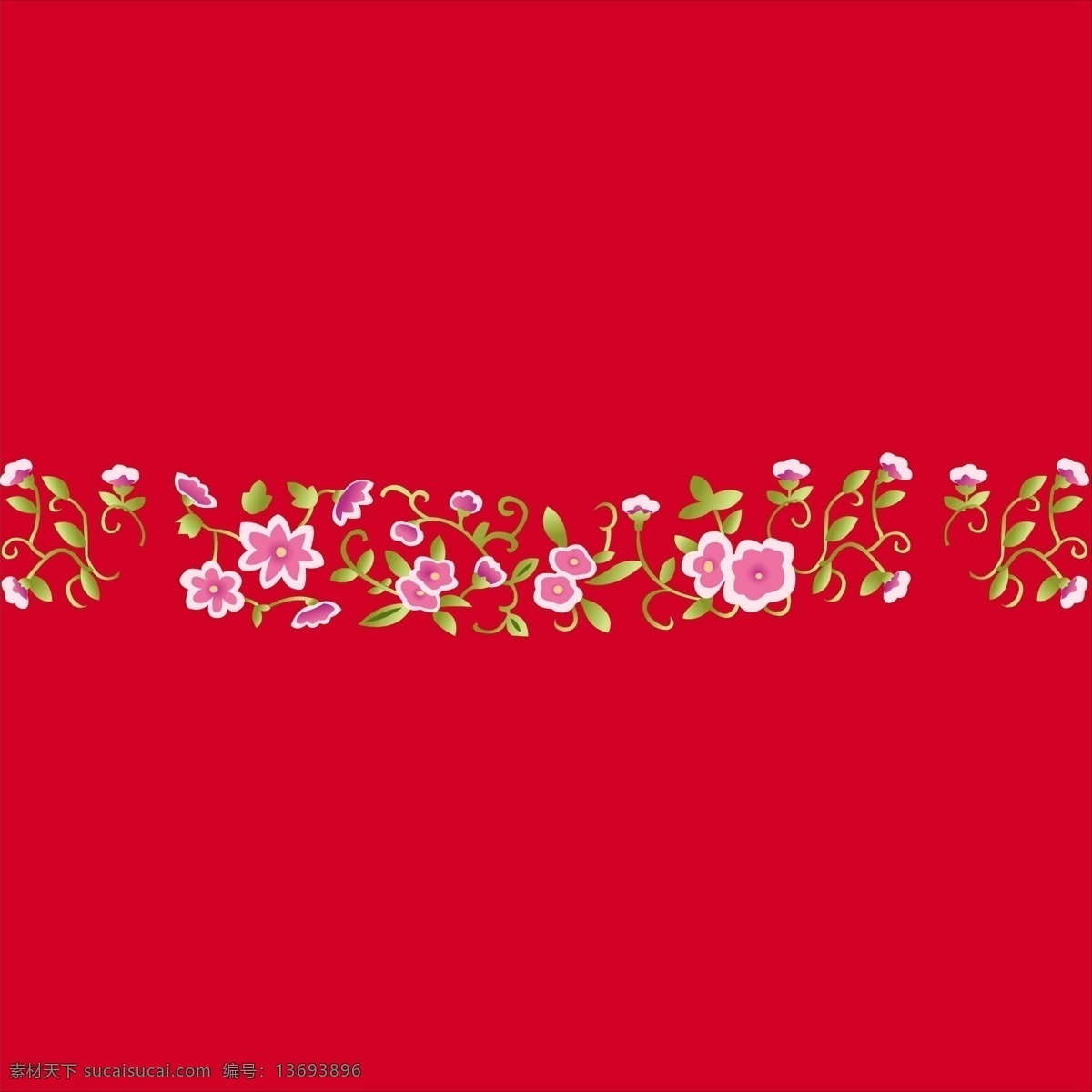 经典 中国 吉祥 花卉 矢量 传统 古典 花 矢量图 其他矢量图