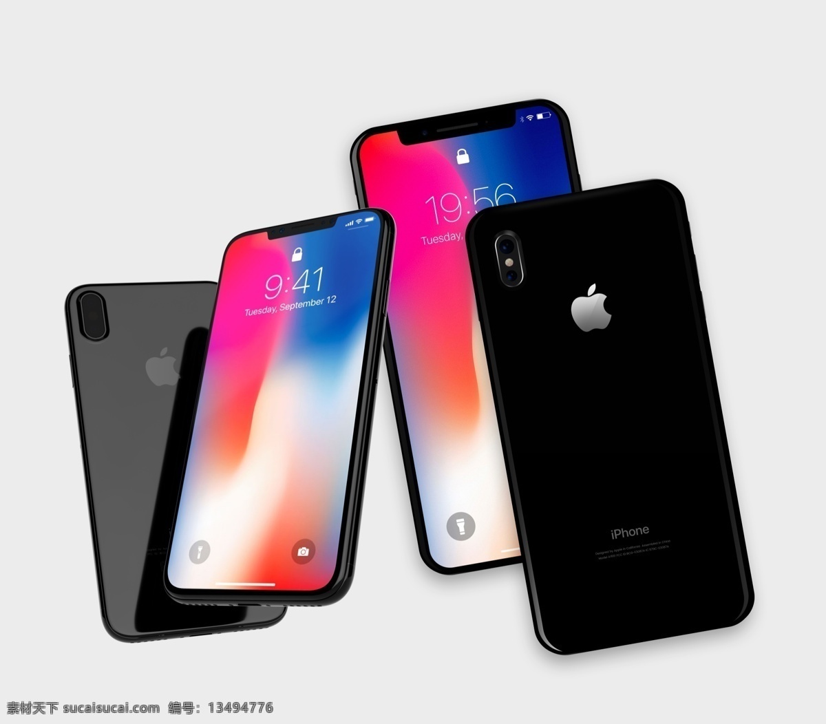 苹果手机 iphone 手机 电子产品 iphone8 分层