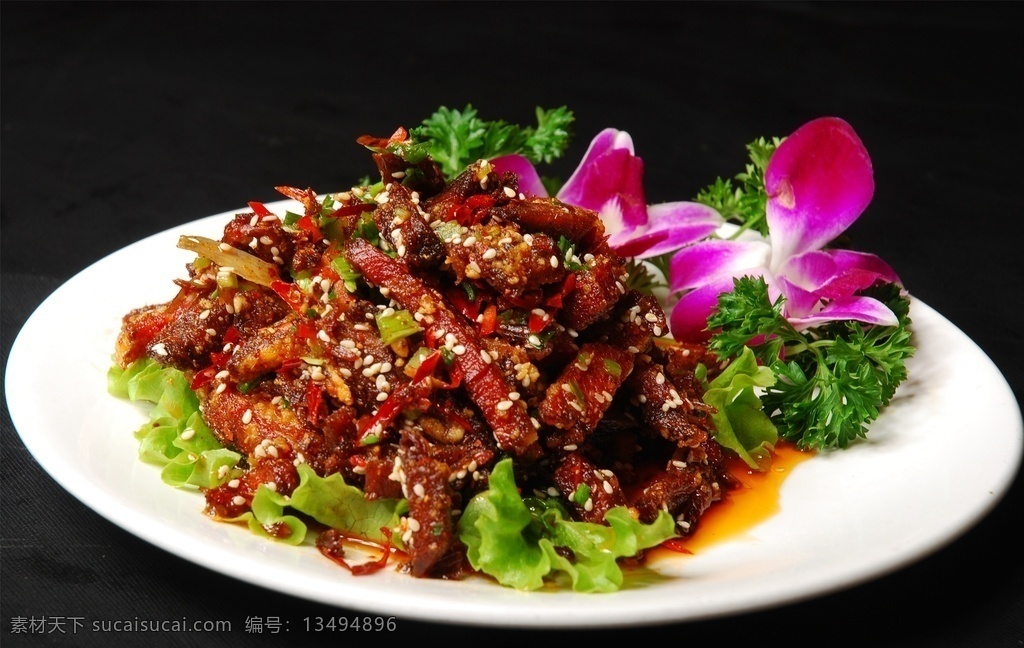 香辣牛肉干 美食 传统美食 餐饮美食 高清菜谱用图