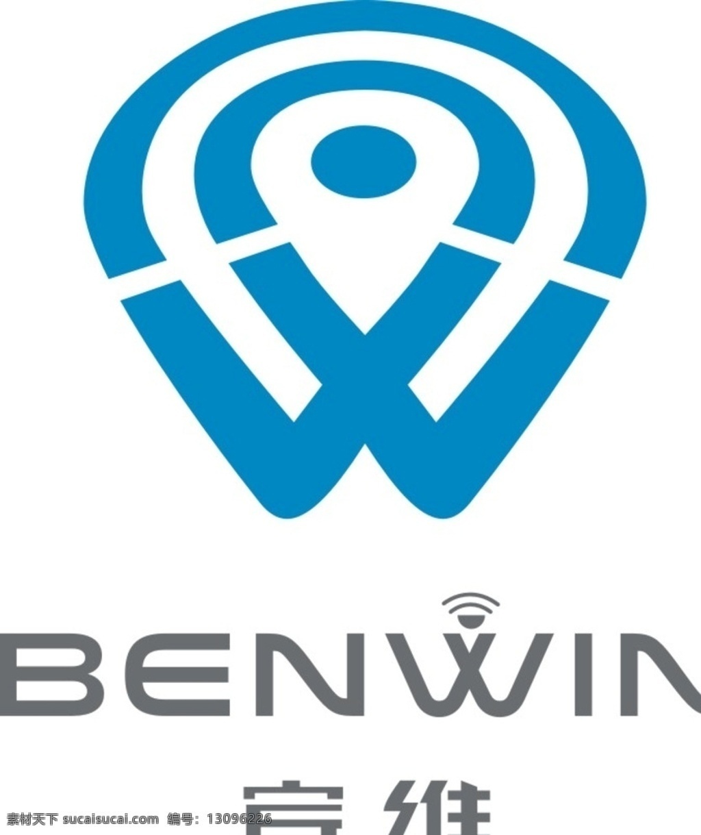 宾维空调 logo 背景图 失量图 标志图标 企业 标志