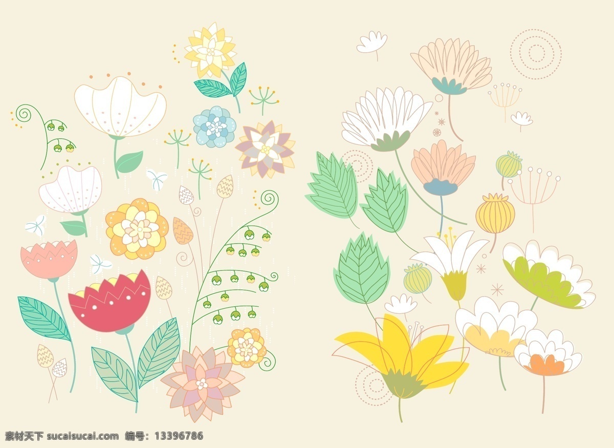 背景元素 本本封面 彩色花纹 插画 花 花朵 花纹 花纹模板下载 花纹矢量素材 鲜花 绿叶 叶子 图案 花纹图案 鲜花背景 卡通鲜花 时尚背景 梦幻素材 花式背景 清新花纹 时尚花纹 女性时尚 潮流缤纷 绽放 时尚元素 矢量图集2 矢量素材 其他矢量 矢量 插画集