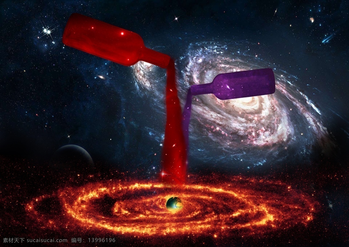星体诞生 星体 诞生 新生 星球 太空 宇宙 星云 星光 星空 神秘 奥妙 大千世界 梦幻 银河系 设计图 分层 黑色