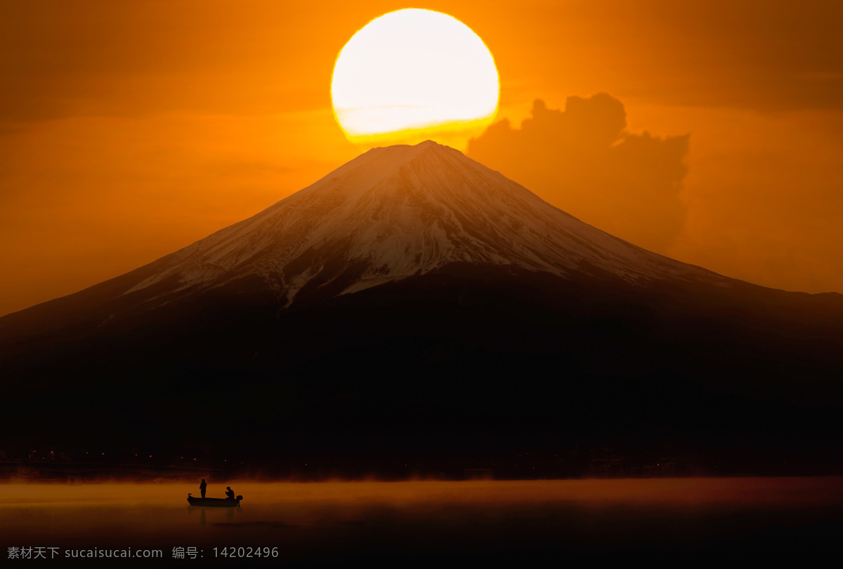 唯美 风景 风光 旅行 自然 日本 东京 富士山下 山 夕阳 旅游摄影 国外旅游