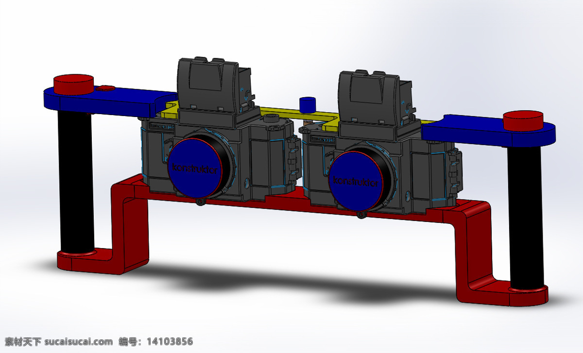 lomography 三维 支架 3d模型素材 3d打印模型