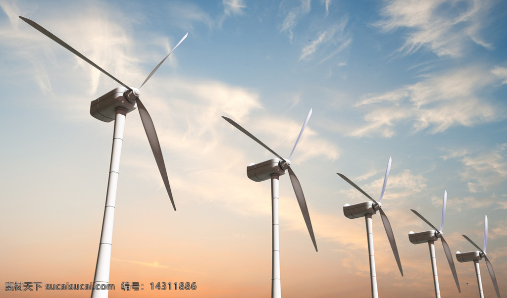 风力发电 电力 电网 电塔 电线 风力发电机 环保 低碳 风车 工业生产 现代科技