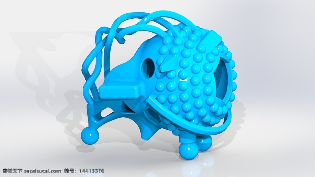 太空 泡泡 狗 身体 部位 挑战 robotgripper 3d模型素材 3d打印模型