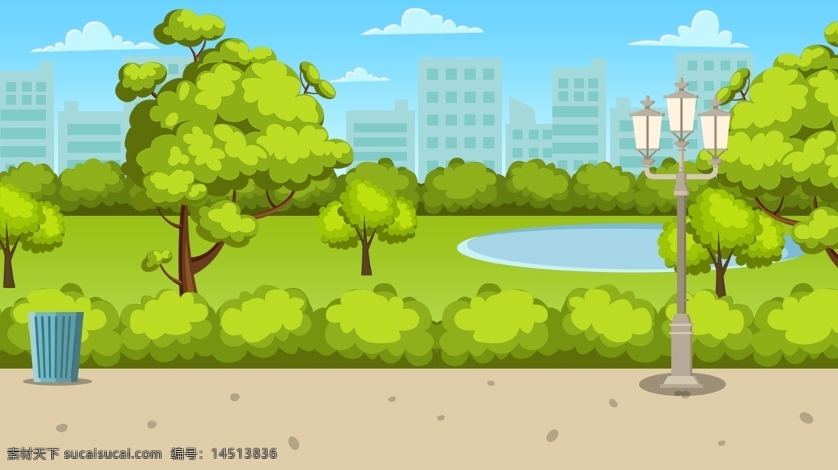 绿色 手绘 保护 环境 背景 手绘背景 绿色背景 植物 绿树 环境背景