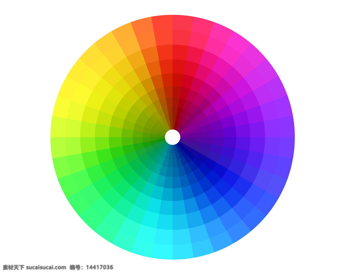 配色 使用 色 轮 36色 色轮